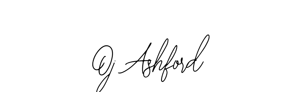 Make a beautiful signature design for name Oj Ashford. Use this online signature maker to create a handwritten signature for free. Oj Ashford signature style 12 images and pictures png