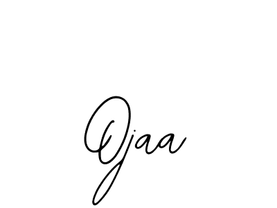 Use a signature maker to create a handwritten signature online. With this signature software, you can design (Bearetta-2O07w) your own signature for name Ojaa. Ojaa signature style 12 images and pictures png