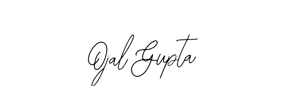 Create a beautiful signature design for name Ojal Gupta. With this signature (Bearetta-2O07w) fonts, you can make a handwritten signature for free. Ojal Gupta signature style 12 images and pictures png