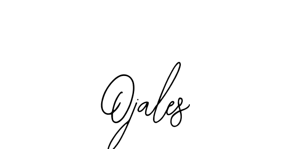 Design your own signature with our free online signature maker. With this signature software, you can create a handwritten (Bearetta-2O07w) signature for name Ojales. Ojales signature style 12 images and pictures png