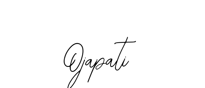 Make a beautiful signature design for name Ojapati. Use this online signature maker to create a handwritten signature for free. Ojapati signature style 12 images and pictures png