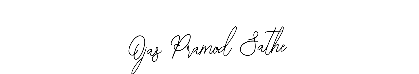 How to Draw Ojas Pramod Sathe signature style? Bearetta-2O07w is a latest design signature styles for name Ojas Pramod Sathe. Ojas Pramod Sathe signature style 12 images and pictures png