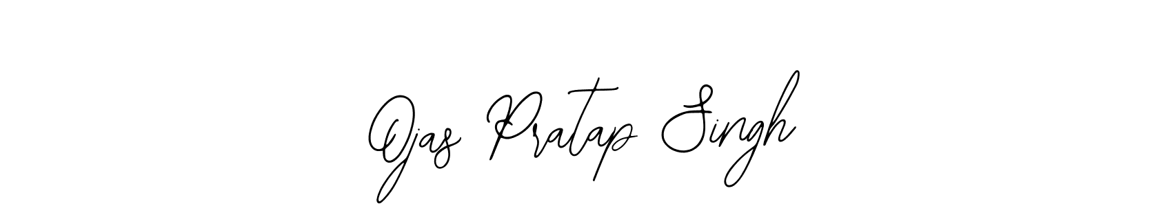 Similarly Bearetta-2O07w is the best handwritten signature design. Signature creator online .You can use it as an online autograph creator for name Ojas Pratap Singh. Ojas Pratap Singh signature style 12 images and pictures png