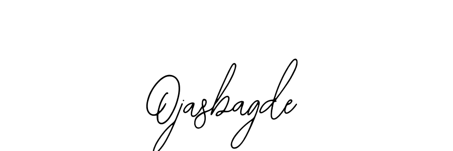 It looks lik you need a new signature style for name Ojasbagde. Design unique handwritten (Bearetta-2O07w) signature with our free signature maker in just a few clicks. Ojasbagde signature style 12 images and pictures png