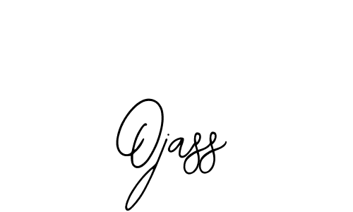 Use a signature maker to create a handwritten signature online. With this signature software, you can design (Bearetta-2O07w) your own signature for name Ojass. Ojass signature style 12 images and pictures png