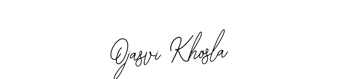 Also we have Ojasvi Khosla name is the best signature style. Create professional handwritten signature collection using Bearetta-2O07w autograph style. Ojasvi Khosla signature style 12 images and pictures png