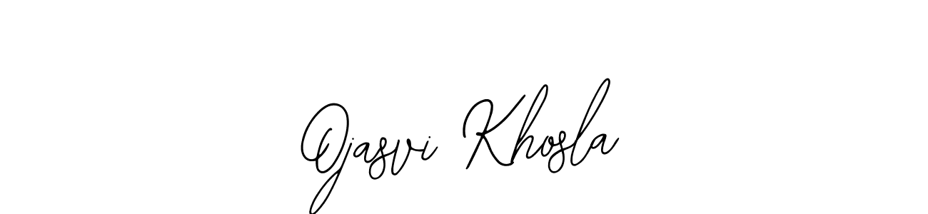 How to make Ojasvi Khosla signature? Bearetta-2O07w is a professional autograph style. Create handwritten signature for Ojasvi Khosla name. Ojasvi Khosla signature style 12 images and pictures png