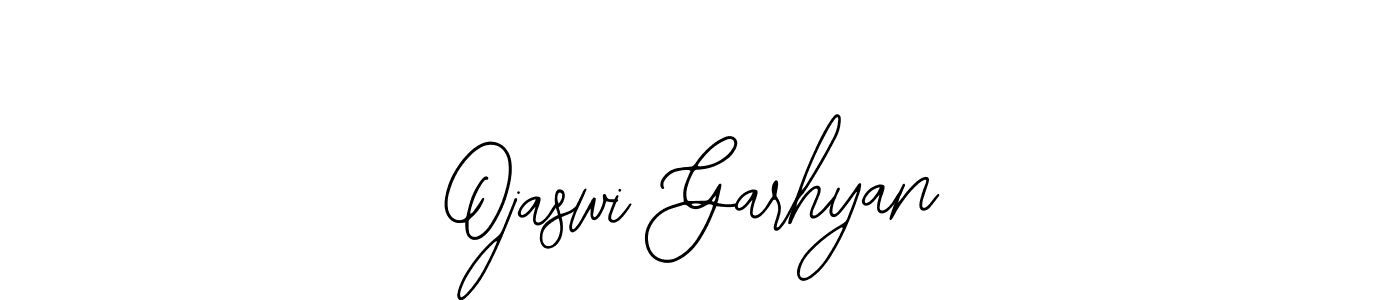The best way (Bearetta-2O07w) to make a short signature is to pick only two or three words in your name. The name Ojaswi Garhyan include a total of six letters. For converting this name. Ojaswi Garhyan signature style 12 images and pictures png