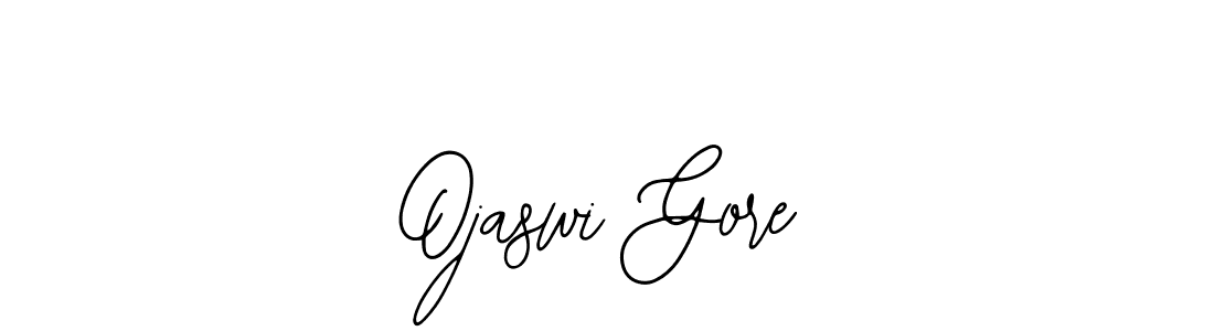 Ojaswi Gore stylish signature style. Best Handwritten Sign (Bearetta-2O07w) for my name. Handwritten Signature Collection Ideas for my name Ojaswi Gore. Ojaswi Gore signature style 12 images and pictures png