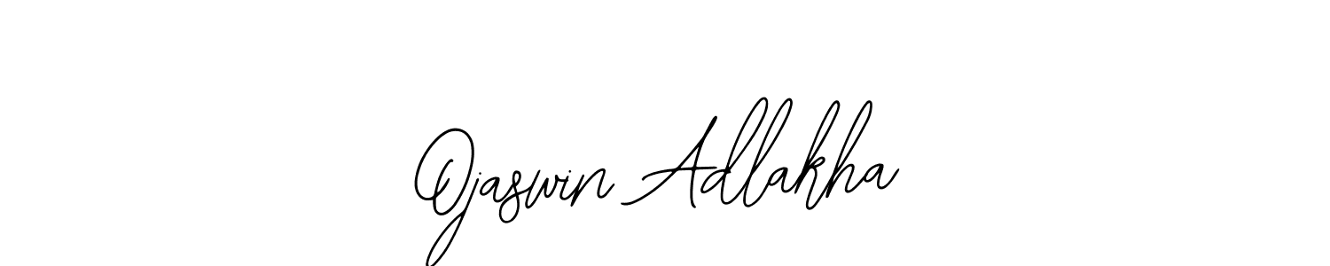Design your own signature with our free online signature maker. With this signature software, you can create a handwritten (Bearetta-2O07w) signature for name Ojaswin Adlakha. Ojaswin Adlakha signature style 12 images and pictures png