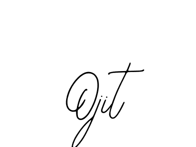 Ojit stylish signature style. Best Handwritten Sign (Bearetta-2O07w) for my name. Handwritten Signature Collection Ideas for my name Ojit. Ojit signature style 12 images and pictures png