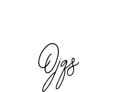 Use a signature maker to create a handwritten signature online. With this signature software, you can design (Bearetta-2O07w) your own signature for name Ojqs. Ojqs signature style 12 images and pictures png