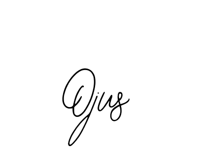 Ojus stylish signature style. Best Handwritten Sign (Bearetta-2O07w) for my name. Handwritten Signature Collection Ideas for my name Ojus. Ojus signature style 12 images and pictures png