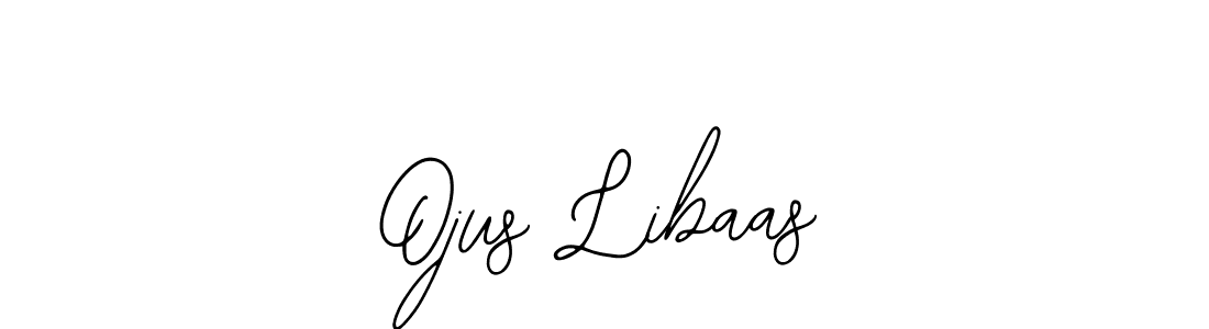Bearetta-2O07w is a professional signature style that is perfect for those who want to add a touch of class to their signature. It is also a great choice for those who want to make their signature more unique. Get Ojus Libaas name to fancy signature for free. Ojus Libaas signature style 12 images and pictures png