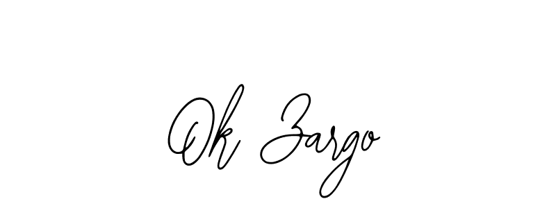Make a short Ok Zargo signature style. Manage your documents anywhere anytime using Bearetta-2O07w. Create and add eSignatures, submit forms, share and send files easily. Ok Zargo signature style 12 images and pictures png
