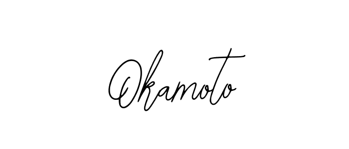 Okamoto stylish signature style. Best Handwritten Sign (Bearetta-2O07w) for my name. Handwritten Signature Collection Ideas for my name Okamoto. Okamoto signature style 12 images and pictures png
