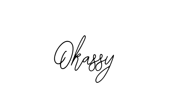 Okassy stylish signature style. Best Handwritten Sign (Bearetta-2O07w) for my name. Handwritten Signature Collection Ideas for my name Okassy. Okassy signature style 12 images and pictures png