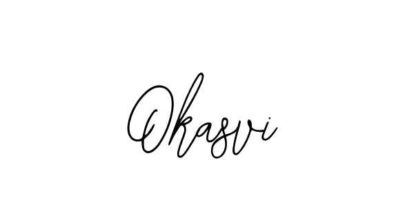 Once you've used our free online signature maker to create your best signature Bearetta-2O07w style, it's time to enjoy all of the benefits that Okasvi name signing documents. Okasvi signature style 12 images and pictures png