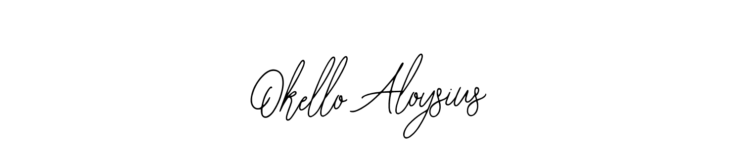 It looks lik you need a new signature style for name Okello Aloysius. Design unique handwritten (Bearetta-2O07w) signature with our free signature maker in just a few clicks. Okello Aloysius signature style 12 images and pictures png