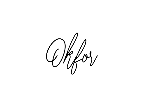 Also we have Okfor name is the best signature style. Create professional handwritten signature collection using Bearetta-2O07w autograph style. Okfor signature style 12 images and pictures png