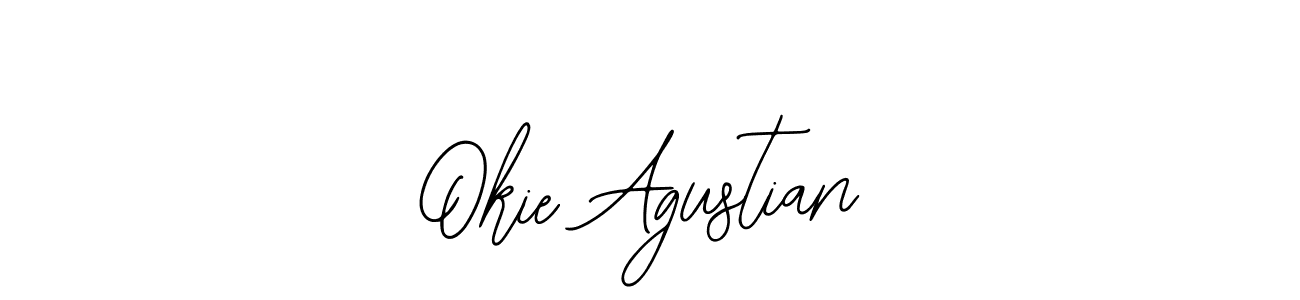 Once you've used our free online signature maker to create your best signature Bearetta-2O07w style, it's time to enjoy all of the benefits that Okie Agustian name signing documents. Okie Agustian signature style 12 images and pictures png