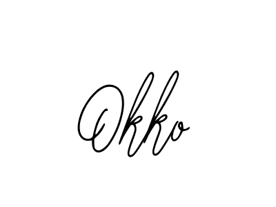 Make a beautiful signature design for name Okko. Use this online signature maker to create a handwritten signature for free. Okko signature style 12 images and pictures png