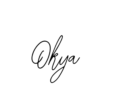 How to Draw Okya signature style? Bearetta-2O07w is a latest design signature styles for name Okya. Okya signature style 12 images and pictures png
