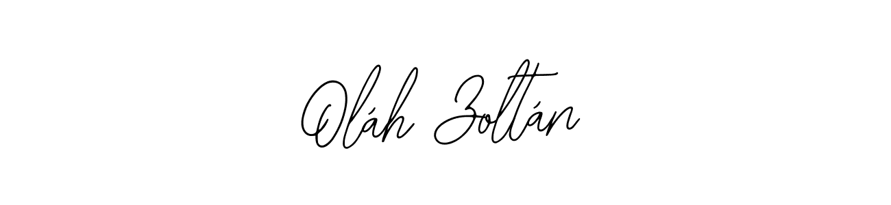 Make a beautiful signature design for name Oláh Zoltán. Use this online signature maker to create a handwritten signature for free. Oláh Zoltán signature style 12 images and pictures png