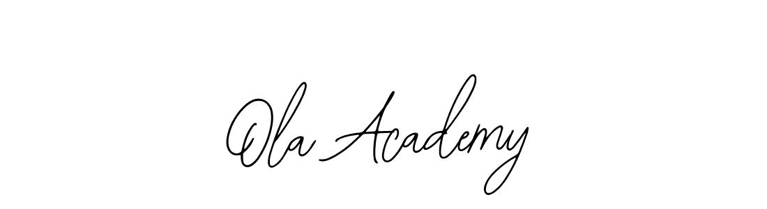 How to Draw Ola Academy signature style? Bearetta-2O07w is a latest design signature styles for name Ola Academy. Ola Academy signature style 12 images and pictures png