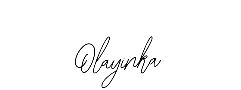 if you are searching for the best signature style for your name Olayinka. so please give up your signature search. here we have designed multiple signature styles  using Bearetta-2O07w. Olayinka signature style 12 images and pictures png
