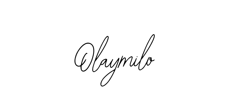 How to make Olaymilo signature? Bearetta-2O07w is a professional autograph style. Create handwritten signature for Olaymilo name. Olaymilo signature style 12 images and pictures png