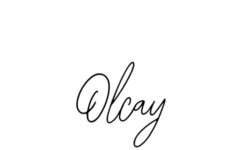 Olcay stylish signature style. Best Handwritten Sign (Bearetta-2O07w) for my name. Handwritten Signature Collection Ideas for my name Olcay. Olcay signature style 12 images and pictures png