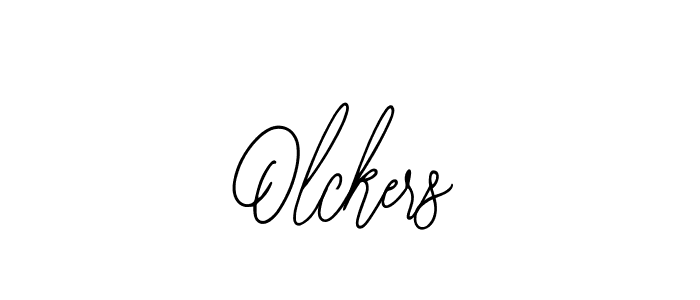 Design your own signature with our free online signature maker. With this signature software, you can create a handwritten (Bearetta-2O07w) signature for name Olckers. Olckers signature style 12 images and pictures png