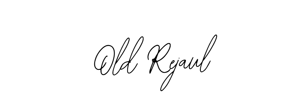 Design your own signature with our free online signature maker. With this signature software, you can create a handwritten (Bearetta-2O07w) signature for name Old Rejaul. Old Rejaul signature style 12 images and pictures png