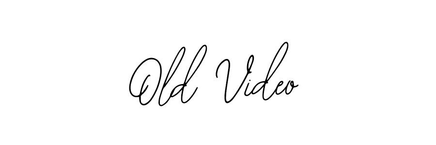 Similarly Bearetta-2O07w is the best handwritten signature design. Signature creator online .You can use it as an online autograph creator for name Old Video. Old Video signature style 12 images and pictures png