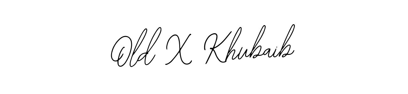 Make a beautiful signature design for name Old X Khubaib. Use this online signature maker to create a handwritten signature for free. Old X Khubaib signature style 12 images and pictures png