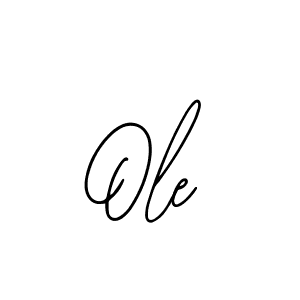 The best way (Bearetta-2O07w) to make a short signature is to pick only two or three words in your name. The name Ole include a total of six letters. For converting this name. Ole signature style 12 images and pictures png