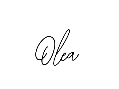 How to make Olea signature? Bearetta-2O07w is a professional autograph style. Create handwritten signature for Olea name. Olea signature style 12 images and pictures png