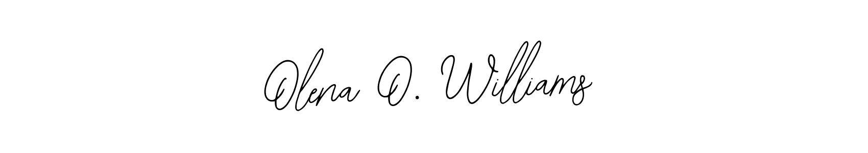 if you are searching for the best signature style for your name Olena O. Williams. so please give up your signature search. here we have designed multiple signature styles  using Bearetta-2O07w. Olena O. Williams signature style 12 images and pictures png