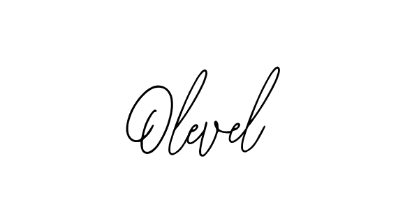Olevel stylish signature style. Best Handwritten Sign (Bearetta-2O07w) for my name. Handwritten Signature Collection Ideas for my name Olevel. Olevel signature style 12 images and pictures png