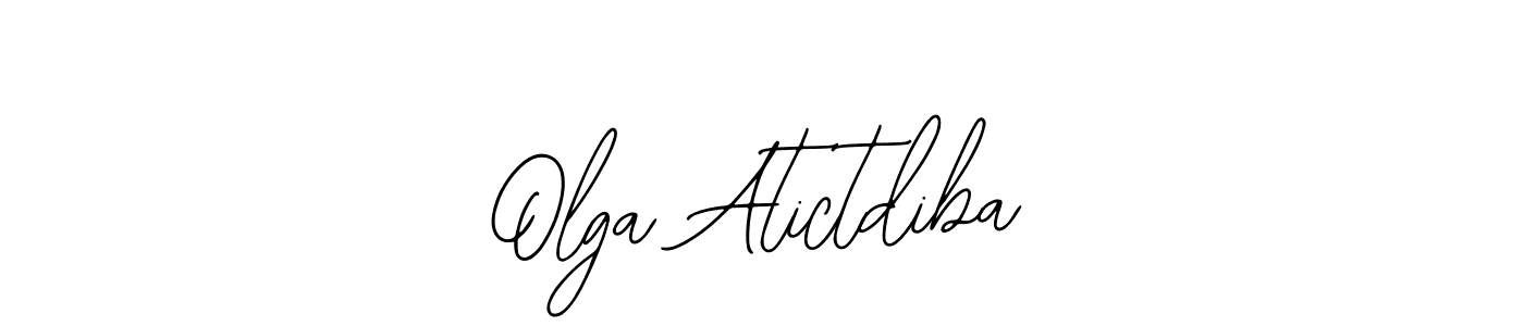 Once you've used our free online signature maker to create your best signature Bearetta-2O07w style, it's time to enjoy all of the benefits that Olga Atictdiba name signing documents. Olga Atictdiba signature style 12 images and pictures png
