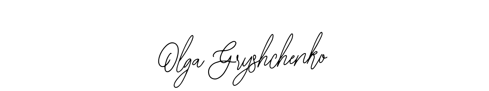 Also You can easily find your signature by using the search form. We will create Olga Gryshchenko name handwritten signature images for you free of cost using Bearetta-2O07w sign style. Olga Gryshchenko signature style 12 images and pictures png
