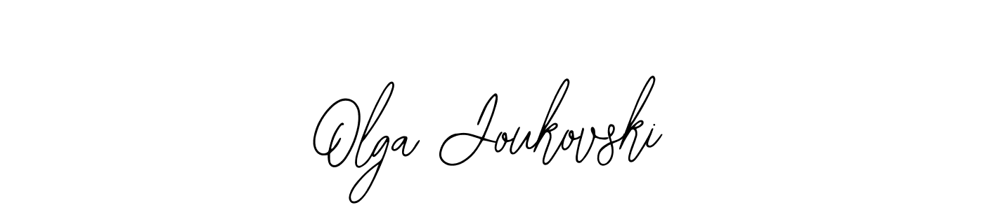 Olga Joukovski stylish signature style. Best Handwritten Sign (Bearetta-2O07w) for my name. Handwritten Signature Collection Ideas for my name Olga Joukovski. Olga Joukovski signature style 12 images and pictures png