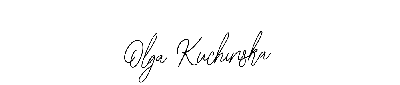 Make a beautiful signature design for name Olga Kuchinska. Use this online signature maker to create a handwritten signature for free. Olga Kuchinska signature style 12 images and pictures png