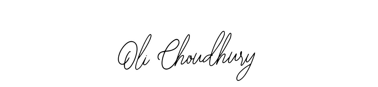 Also we have Oli Choudhury name is the best signature style. Create professional handwritten signature collection using Bearetta-2O07w autograph style. Oli Choudhury signature style 12 images and pictures png