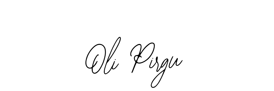 It looks lik you need a new signature style for name Oli Pirgu. Design unique handwritten (Bearetta-2O07w) signature with our free signature maker in just a few clicks. Oli Pirgu signature style 12 images and pictures png