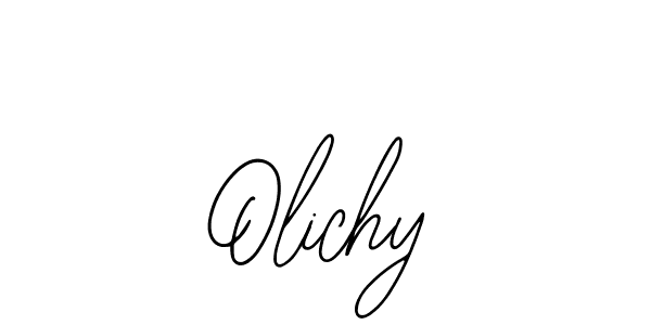 Olichy stylish signature style. Best Handwritten Sign (Bearetta-2O07w) for my name. Handwritten Signature Collection Ideas for my name Olichy. Olichy signature style 12 images and pictures png