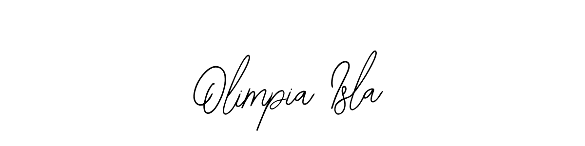 Create a beautiful signature design for name Olimpia Isla. With this signature (Bearetta-2O07w) fonts, you can make a handwritten signature for free. Olimpia Isla signature style 12 images and pictures png