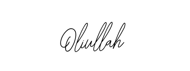 Make a beautiful signature design for name Oliullah. With this signature (Bearetta-2O07w) style, you can create a handwritten signature for free. Oliullah signature style 12 images and pictures png