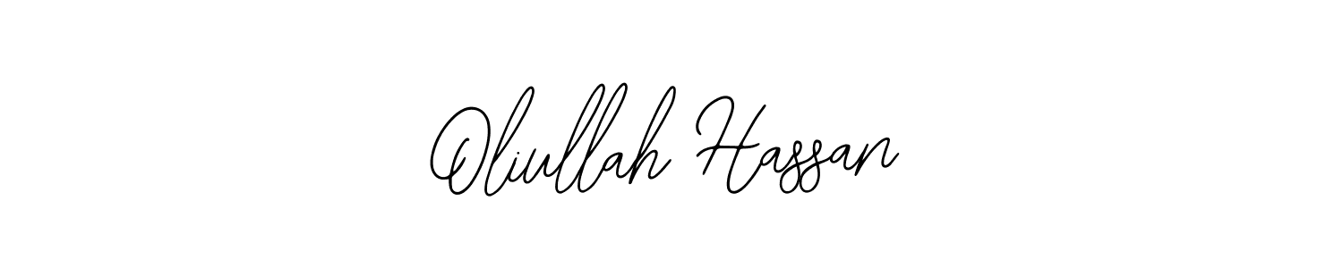 How to make Oliullah Hassan signature? Bearetta-2O07w is a professional autograph style. Create handwritten signature for Oliullah Hassan name. Oliullah Hassan signature style 12 images and pictures png